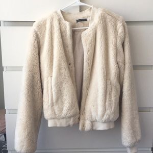 Brandy Melville Fuzzy Jacket